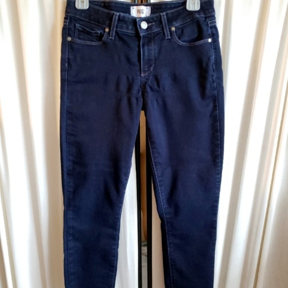 1 Paige dark denim jean, verdugo ankle, size 29 - Picture 3 of 6